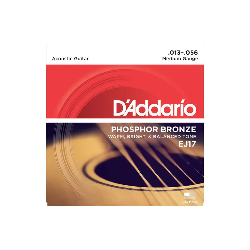 D'Addario EJ17 Phosphor Bronze 13-56
