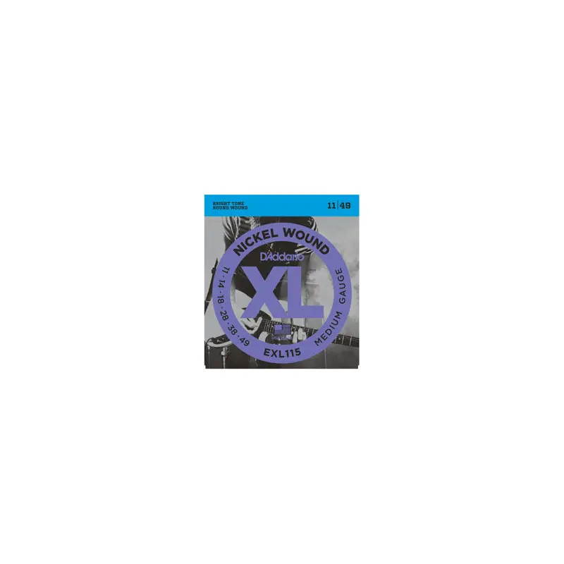 D'Addario EXL115 Medium 11-49
