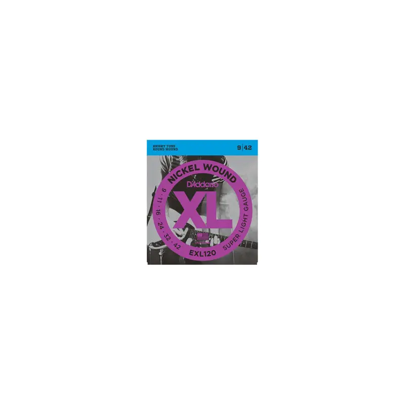 D'Addario EXL120 Super Light 9-42
