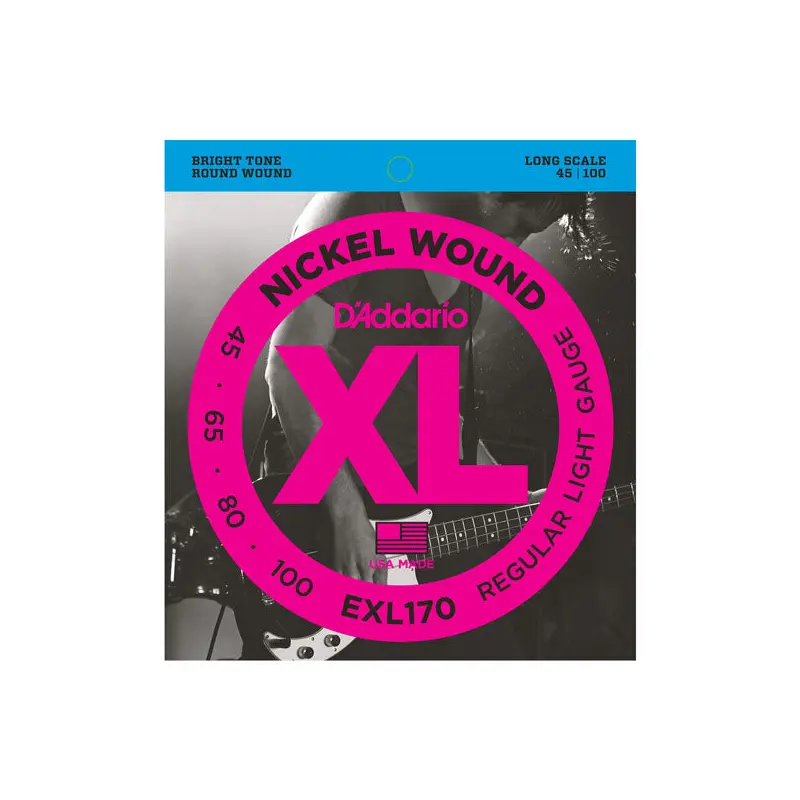 D'Addario EXL170 Nickel Wound 45-100