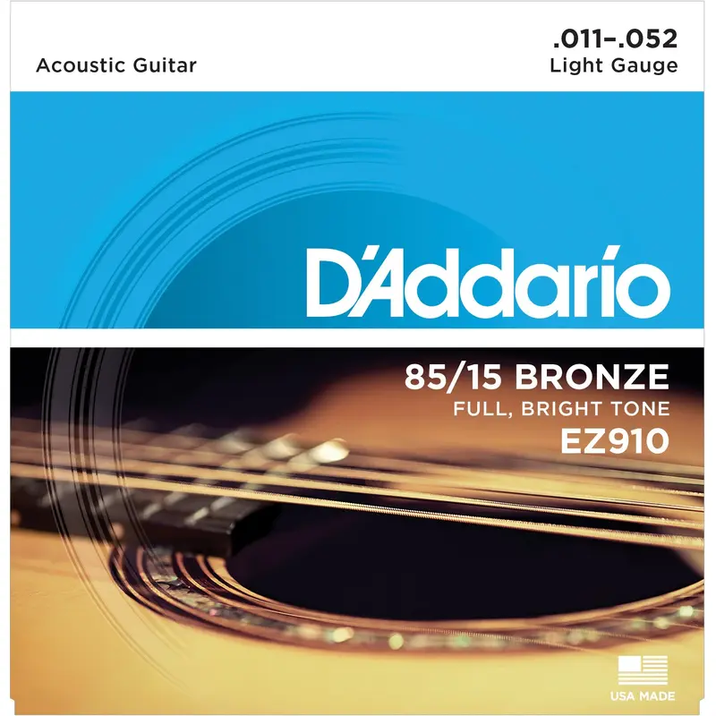 D'Addario EZ910 85/15 Bronze 11-52