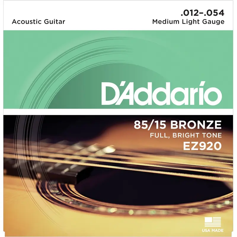 D'Addario EZ920 85/15 Bronze 12-54