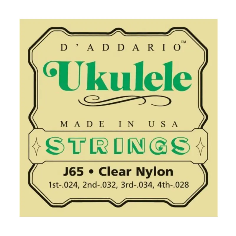 D'Addario J65 Ukulele Strings