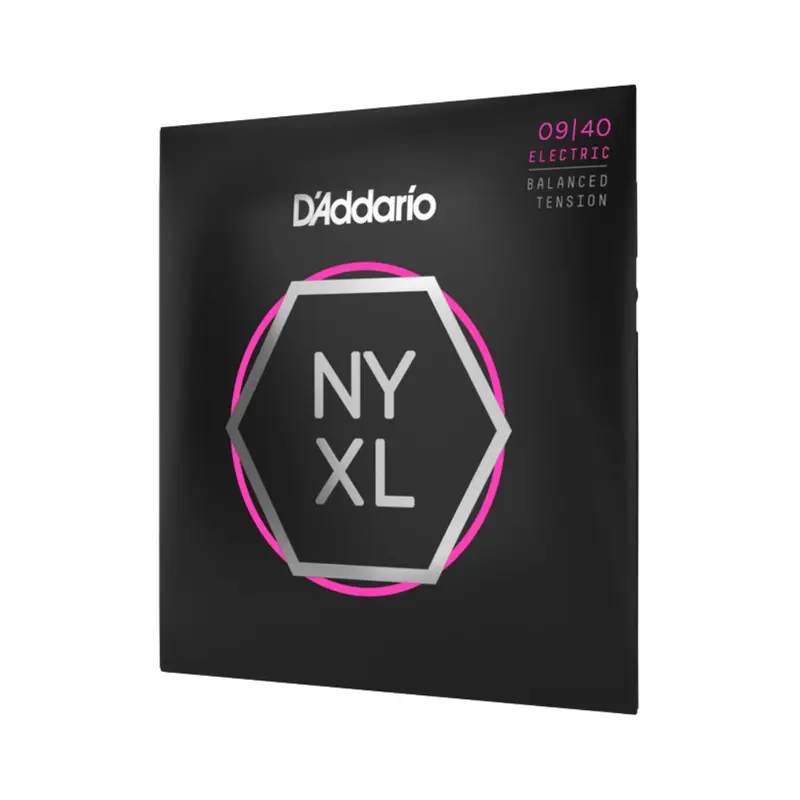 D'Addario NYXL0940BT NYXL Nickel Wound Electric Guitar Strings - .009-.040 Balanced Tension Super Light