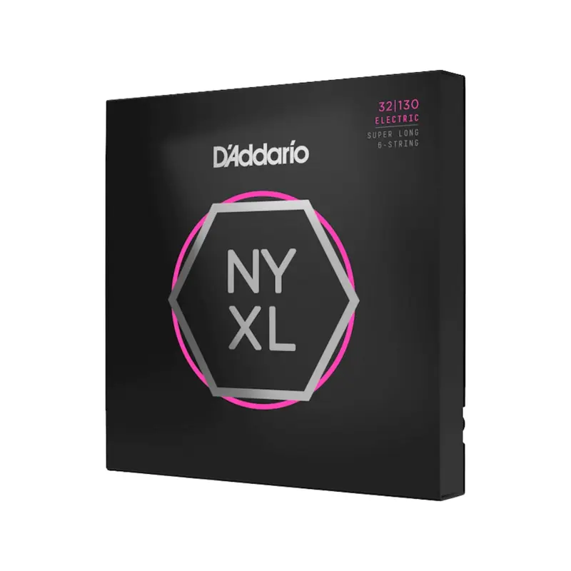 D'Addario NYXL32130SL NYXL Super Long 6-string Bass Strings - .032-.130