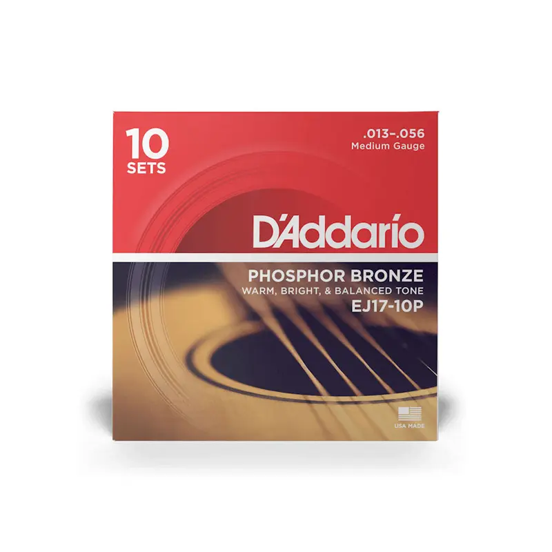 D'Addario Propack Phosphor Bronze 13-56