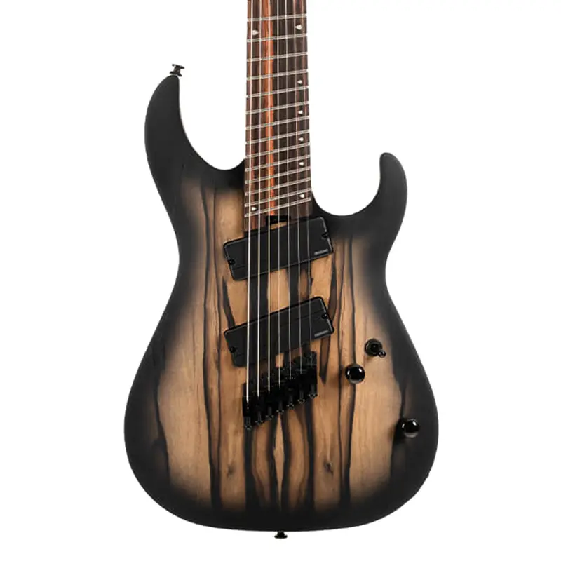 Cort KX507MS Pale Moon 7-String Multi-Scale Guitar - Natural Black Burst