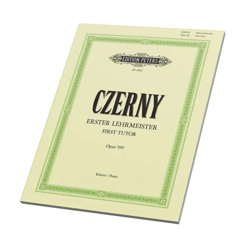 Czerny First Tutor Op 599 100 Short Exercises - Book