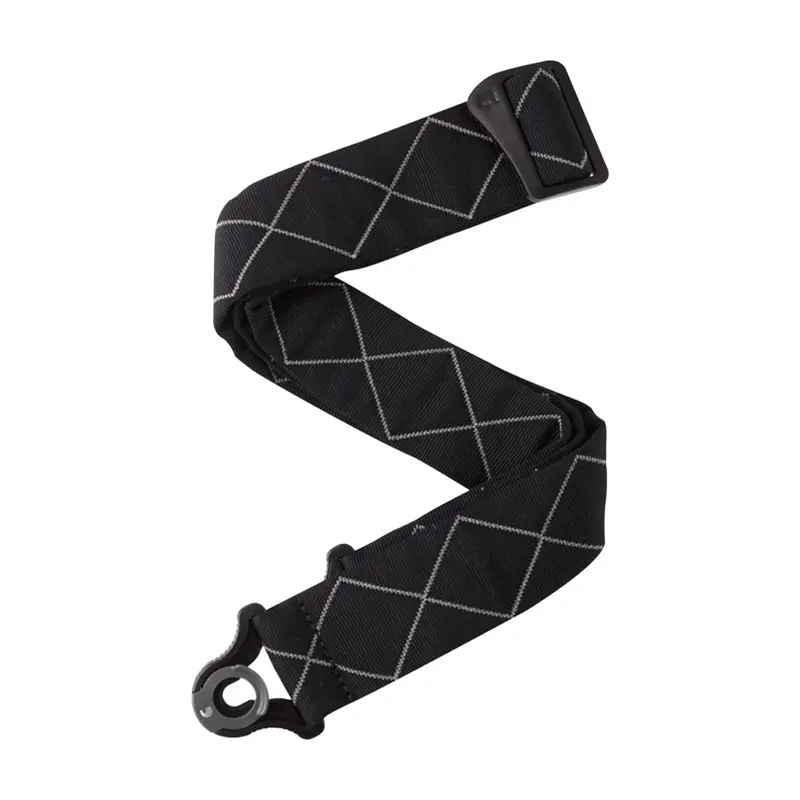 D'Addario - 50mm Auto Lock BLK Diamond Pad - Strap