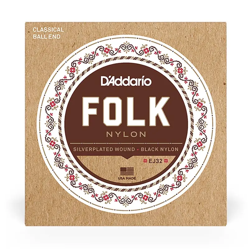 D'Addario - EJ32 - Nylon Ball End 28-45 - Classical Guitar Strings