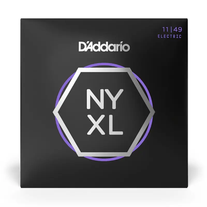 D'Addario - NYXL1149 - NYXL 11-49 Nickel Wound Electric Guitars Strings, Medium - Electric Guitar Strings