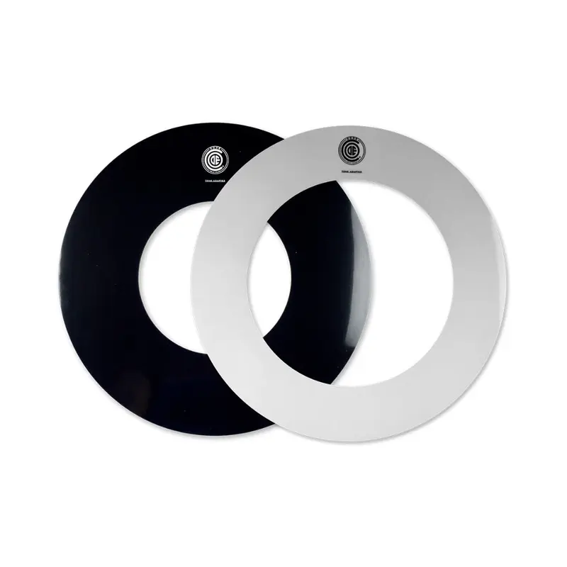 Code Tone Adaptor Rings -13 inch, Black And White, 2pack