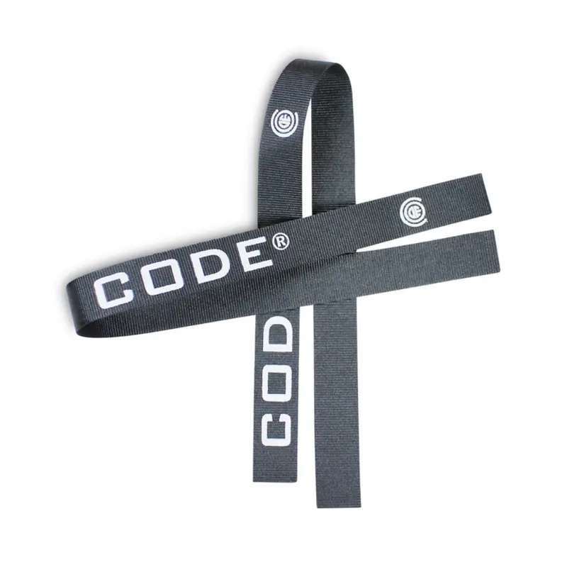 Code Woven Snare Straps - Black, 2 Pairs