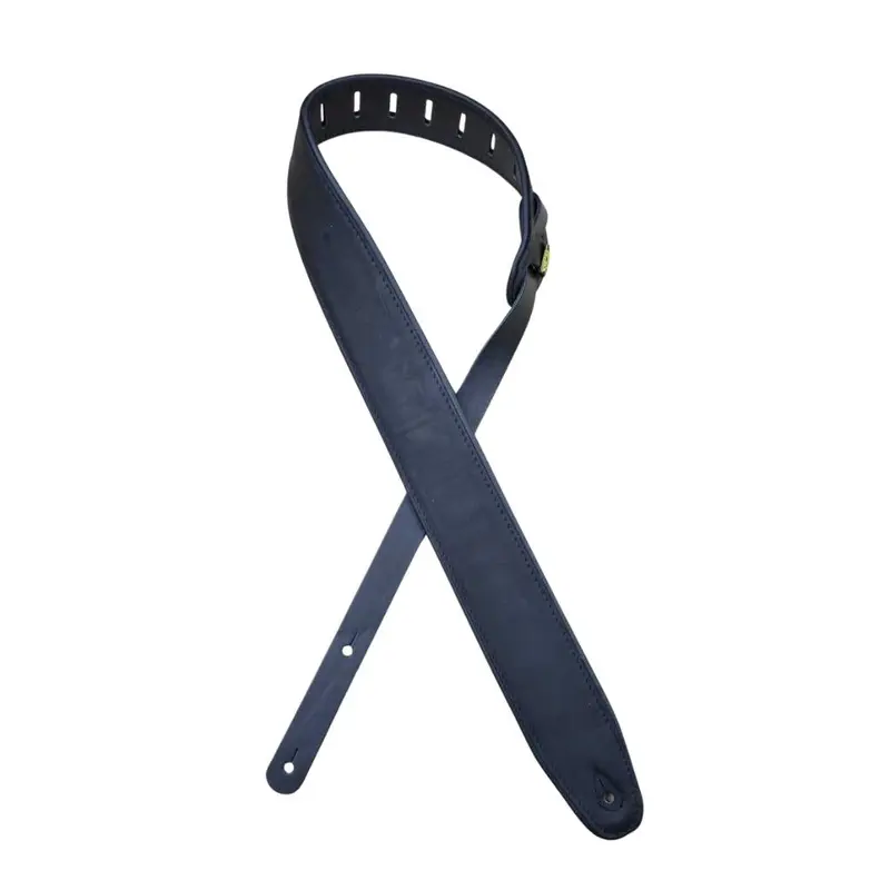 Colonial Leather 2.5" BLACK W/BLACK Upholstery Padded