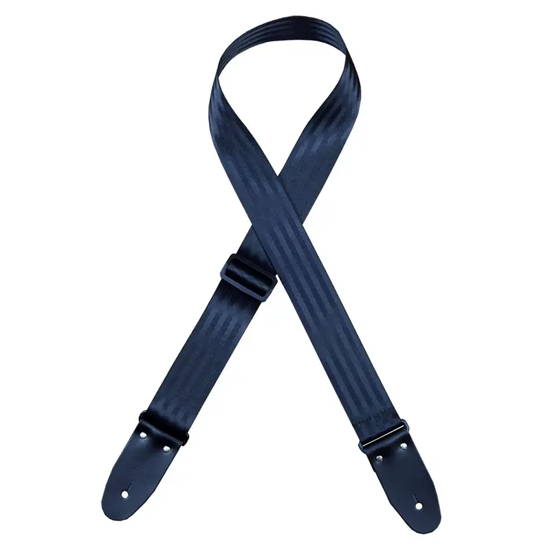Colonial Leather - Seat Belt/Herringbone Webbing Strap - Black