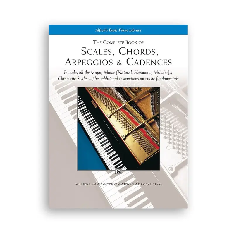Complete Book of Scales, Chords, Arpeggios & Cadences - Book
