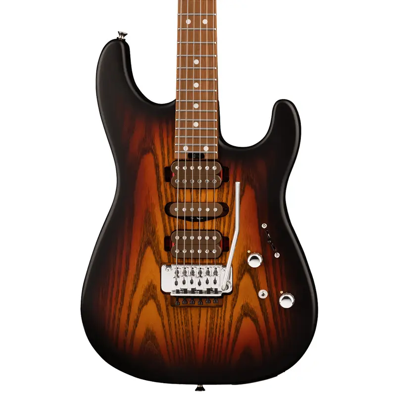 Charvel - Guthrie Govan Signature MJ San Dimas SD24 CM, Caramelized Maple Fingerboard - Three-Tone Sunburst