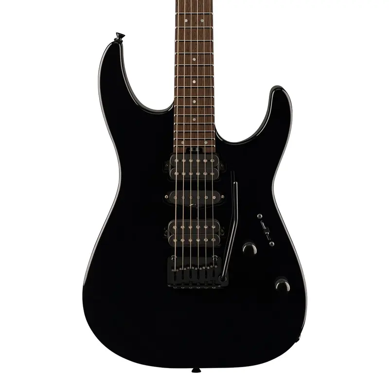 Charvel MJ DK24 HSH 2PT W with Mahogany Body and Wenge Fingerboard - Black