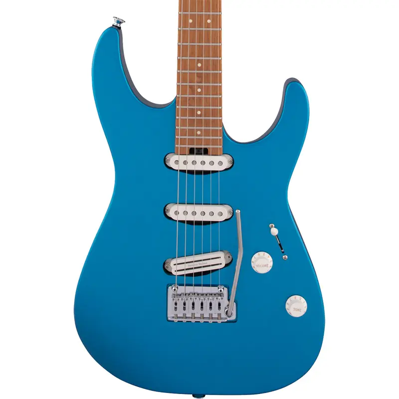 Charvel - Pro-Mod DK22 SSS 2PT CM - Electric Blue - Caramelised Maple Fingerboard