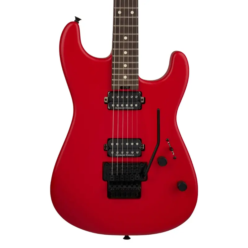 Charvel Pro-Mod San Dima Style 1 HH Electric Guitar - Satin Ferrari Red, Rosewood Fingerboard