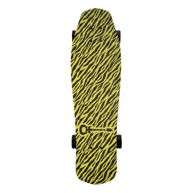 Charvel - Yellow Bengal Skateboard by Aluminati