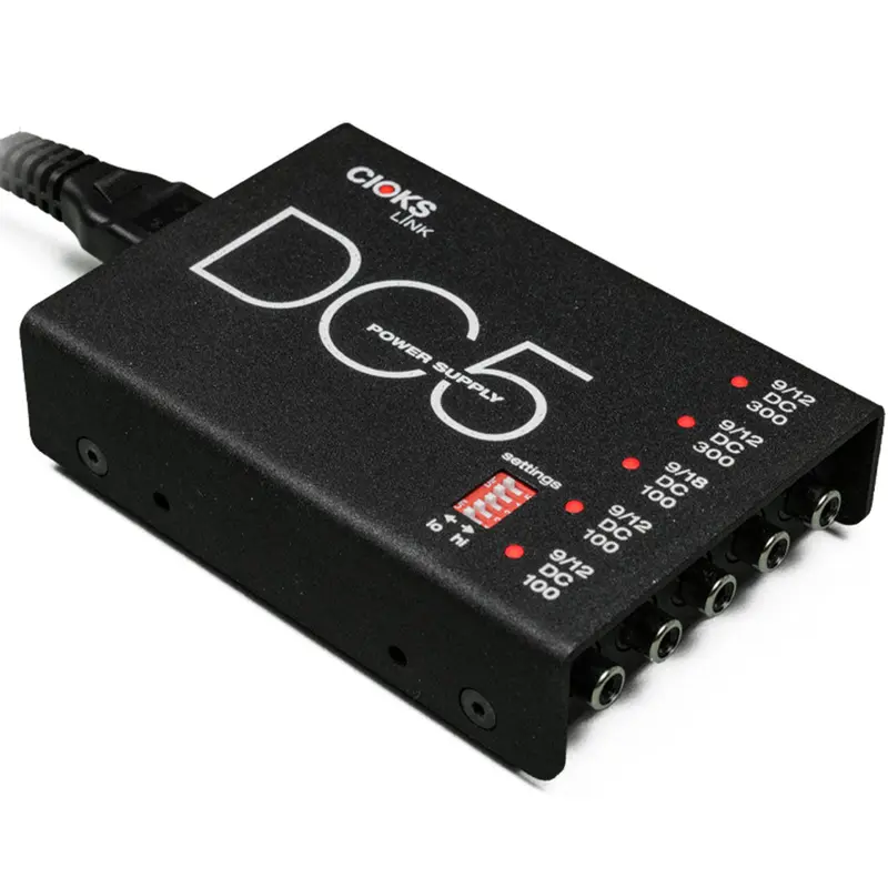 Cioks DC5 LINK - 5 Isolated Outlets, 9, 12 & 18V DC