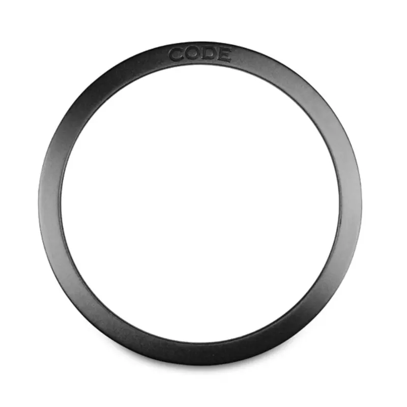 Code Bass Drum Port Hole Reinforcement Ring - 6 inch, Black