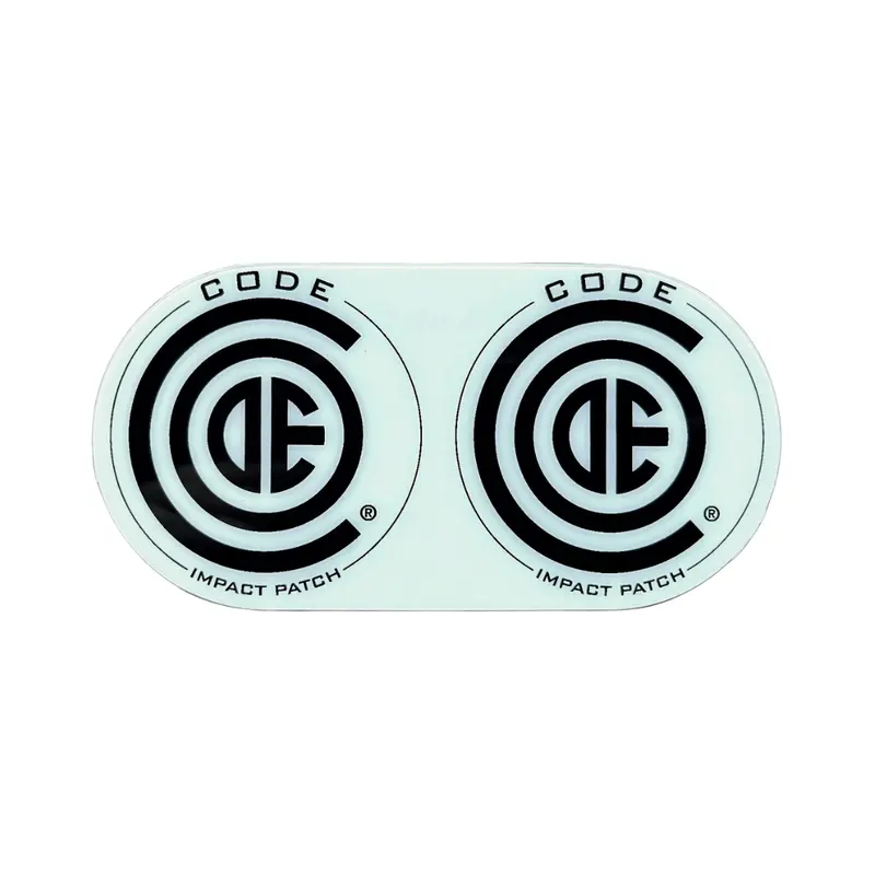 Code Drum Heads Double Beater Impact Patch - 14mil