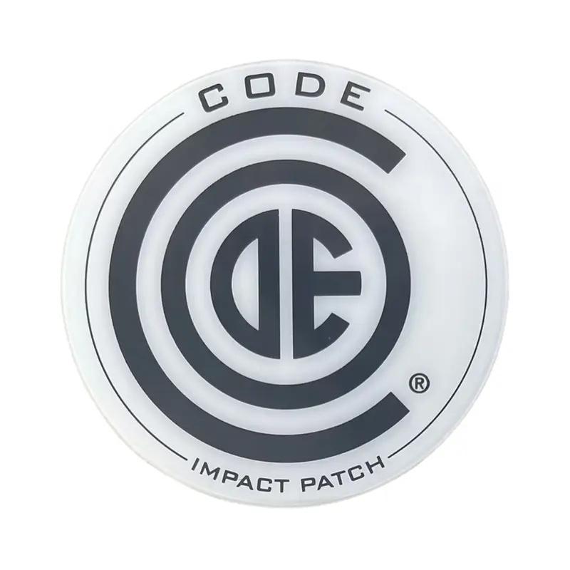 Code Drum Heads Single Beater Impact Patch - 14mil