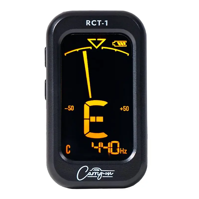 Carry-On RCT-1BK USB Rechargeable Clip-On Tuner - Black