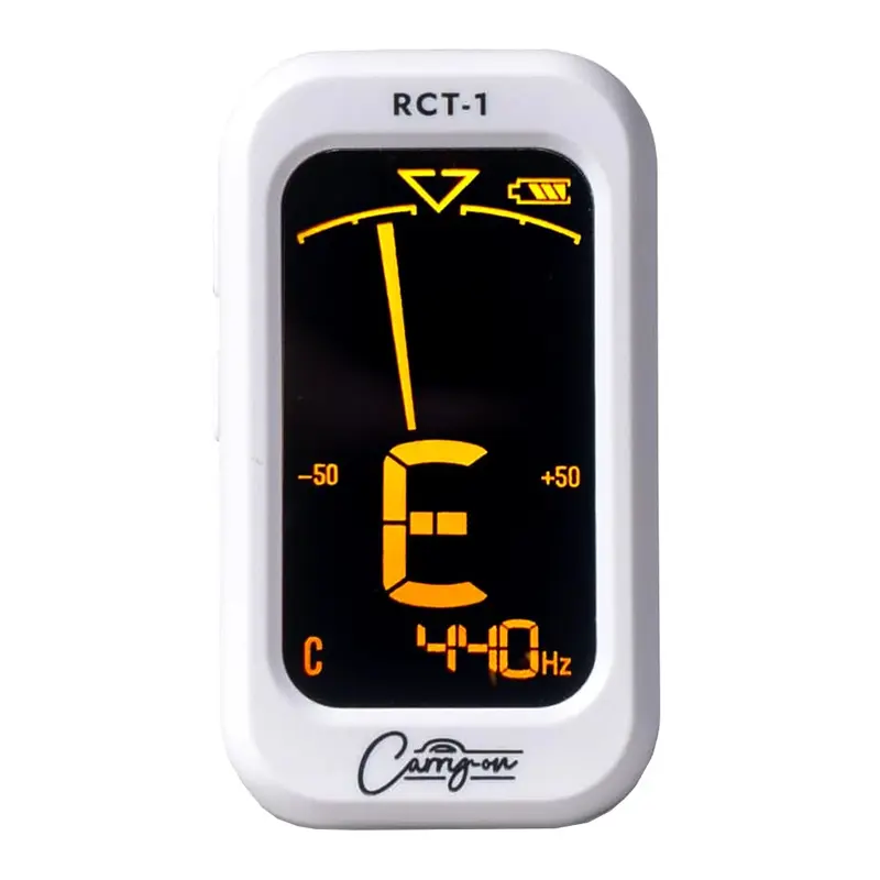 Carry-On RCT-1WH USB Rechargeable Clip-On Tuner - White