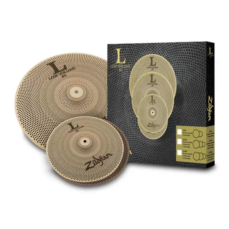 Zildjian L80 Low Volume Cymbal Pack - 13" & 18"