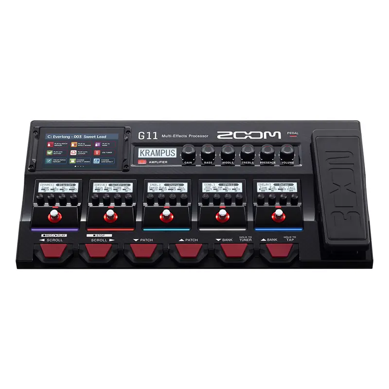 Zoom G11 Guitar Effects & Amp Simulator