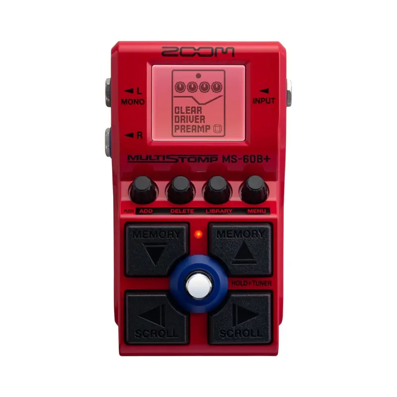 Zoom MS-60B+ MultiStomp Bass Guitar Effects Pedal