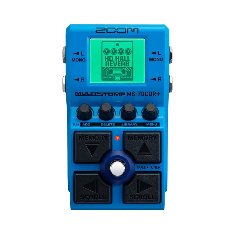 Zoom MS-70CDR+ MultiStomp Chorus/Delay/Reverb Guitar Effects Pedal