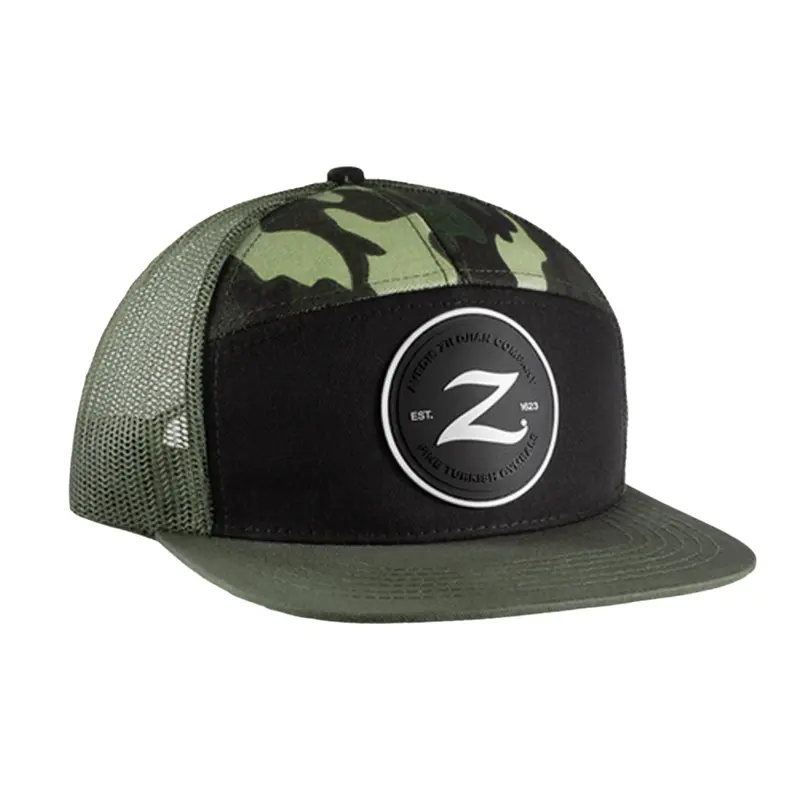 Zildjian Camo 7-Panel Trucker Hat
