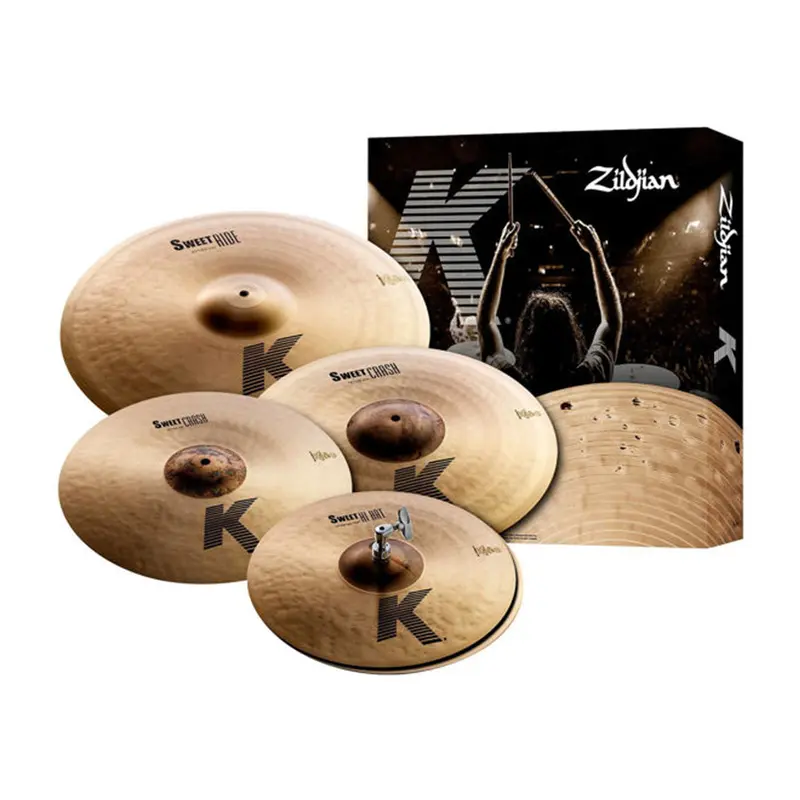 Zildjian K Sweet Cymbal Pack - 14" 16" 18" 21"