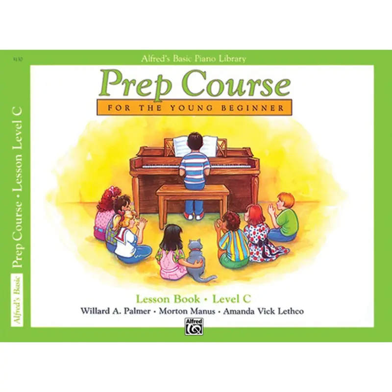 Alfred's Basic Piano Prep Course Lesson Book Level C