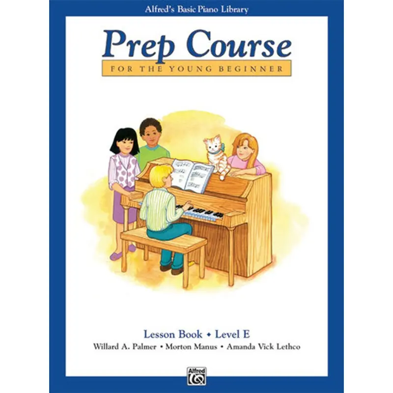 Alfred's Basic Piano Prep Course Lesson Book Level E