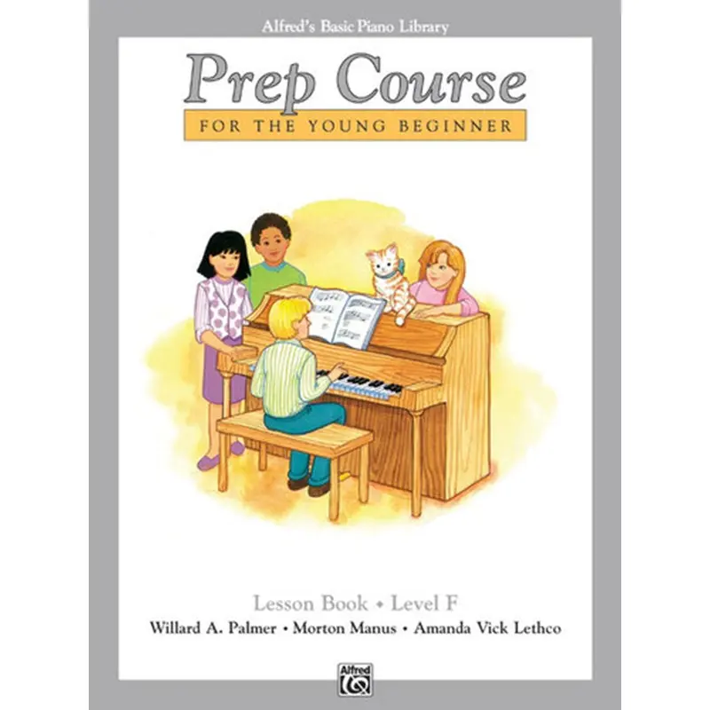 Alfred's Basic Piano Prep Course Lesson Book Level F