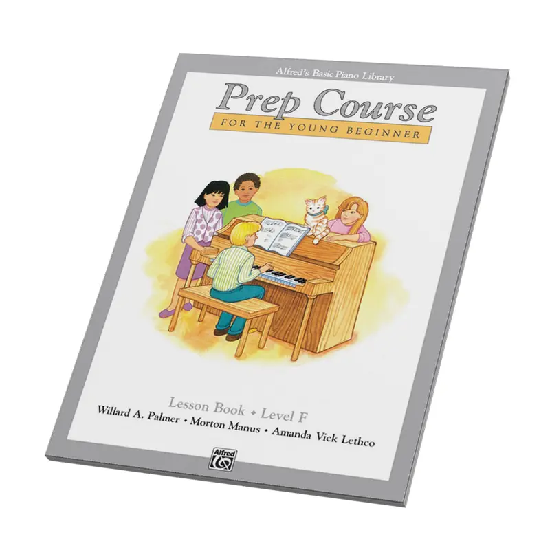 Alfred's Basic Piano Prep Course Theory Book Level F