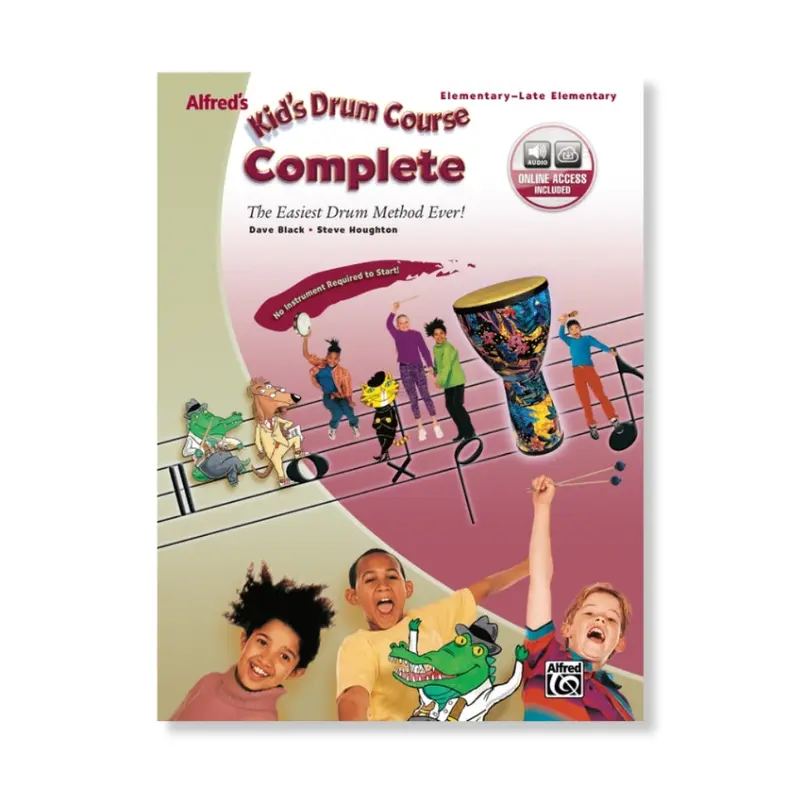 Alfred's Kid's Drum Course Complete Book