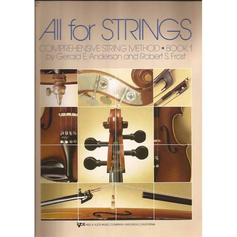 All For Strings - Comprehensive String Method - Book 1