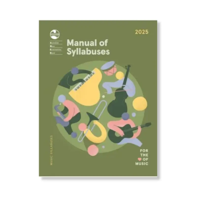 AMEB 2025 Manual of Syllabuses Book
