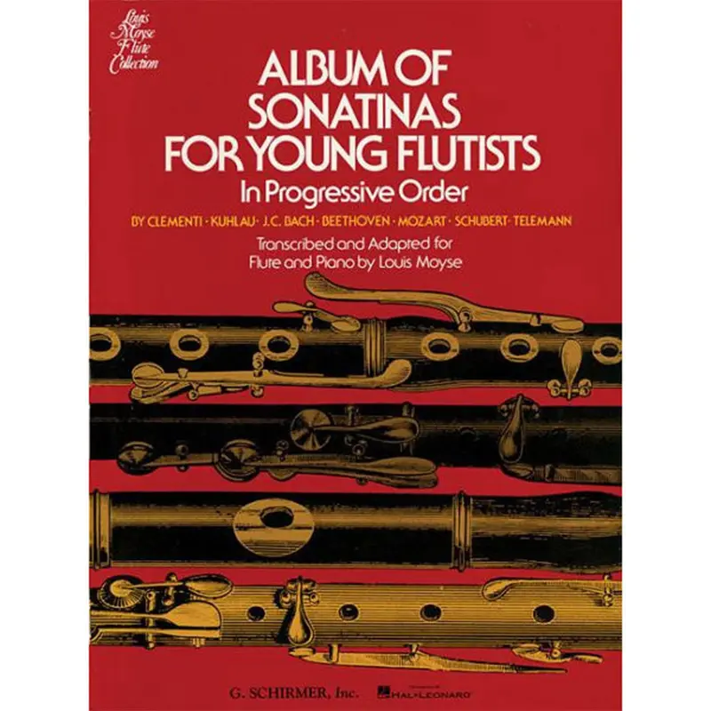 Album Of Sonatinas For Young Flutists