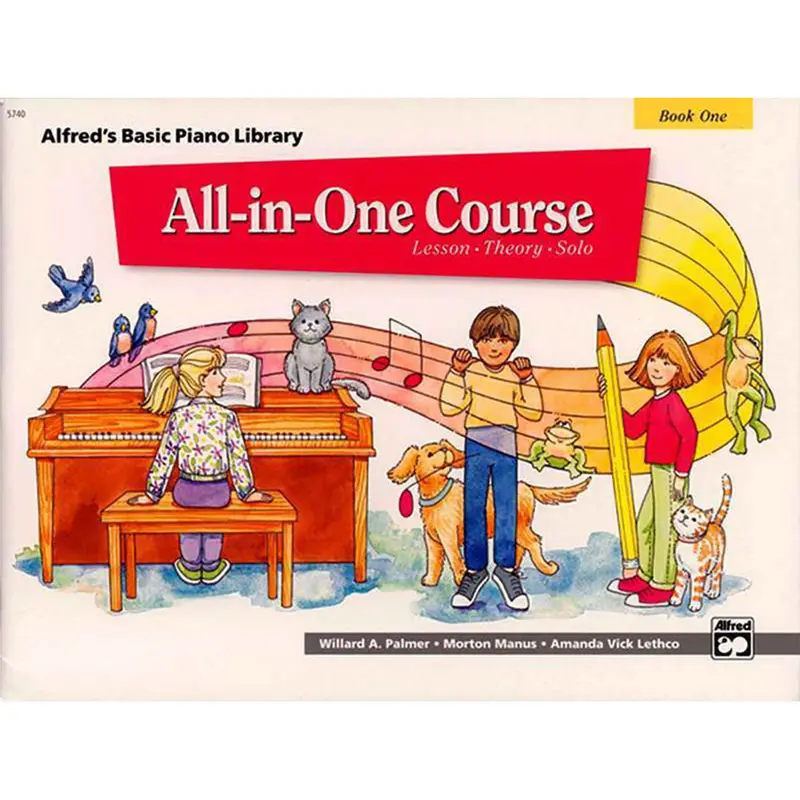 Alfred's Basic Piano All-In-One Course - Book 1