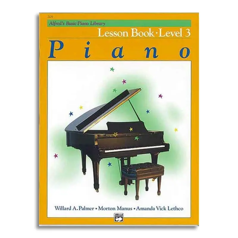Alfred's Basic Piano Library Lesson Book Level 3