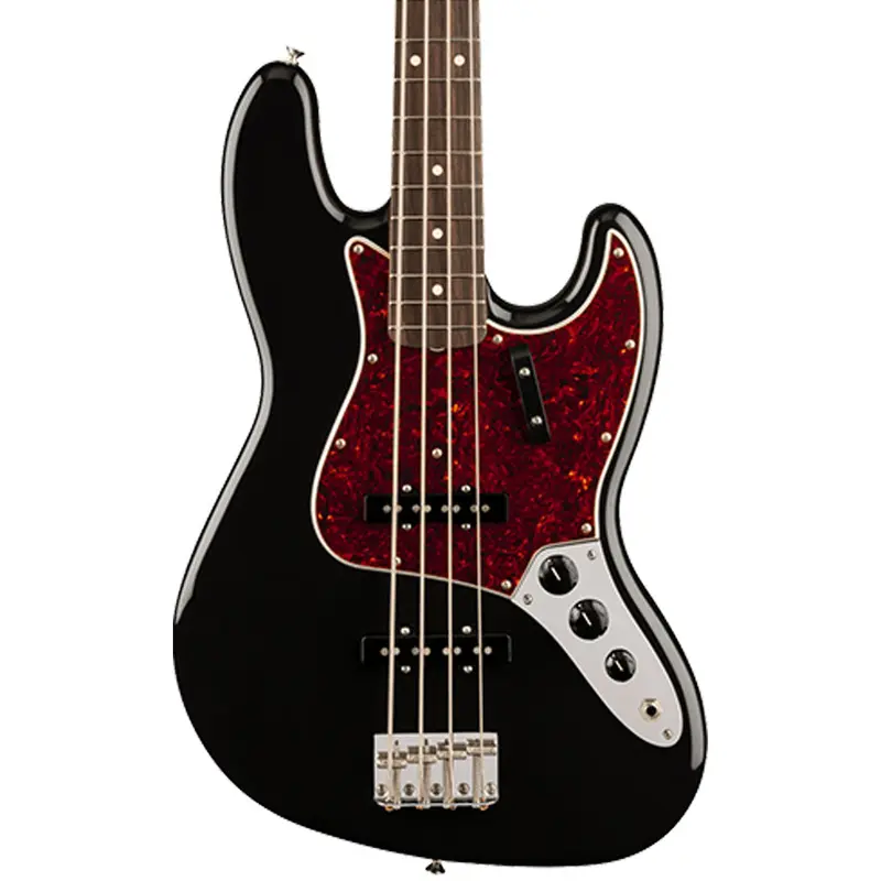 Fender Vintera II '60s Jazz Bass, Rosewood Fingerboard, Black
