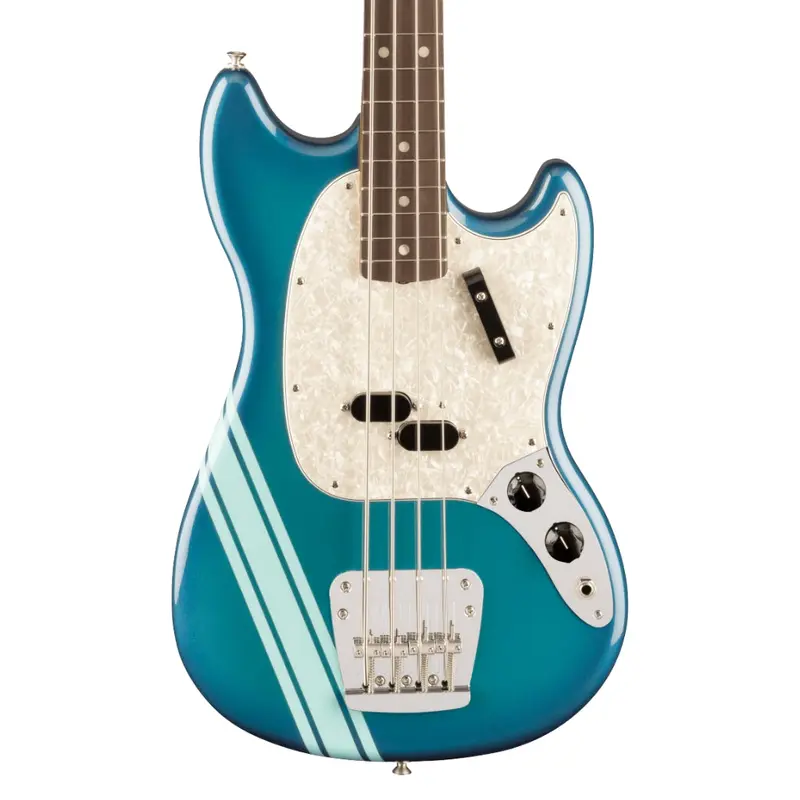 Fender Vintera II '70s Competition Mustang Bass, Rosewood Fingerboard, Competition Burgundy