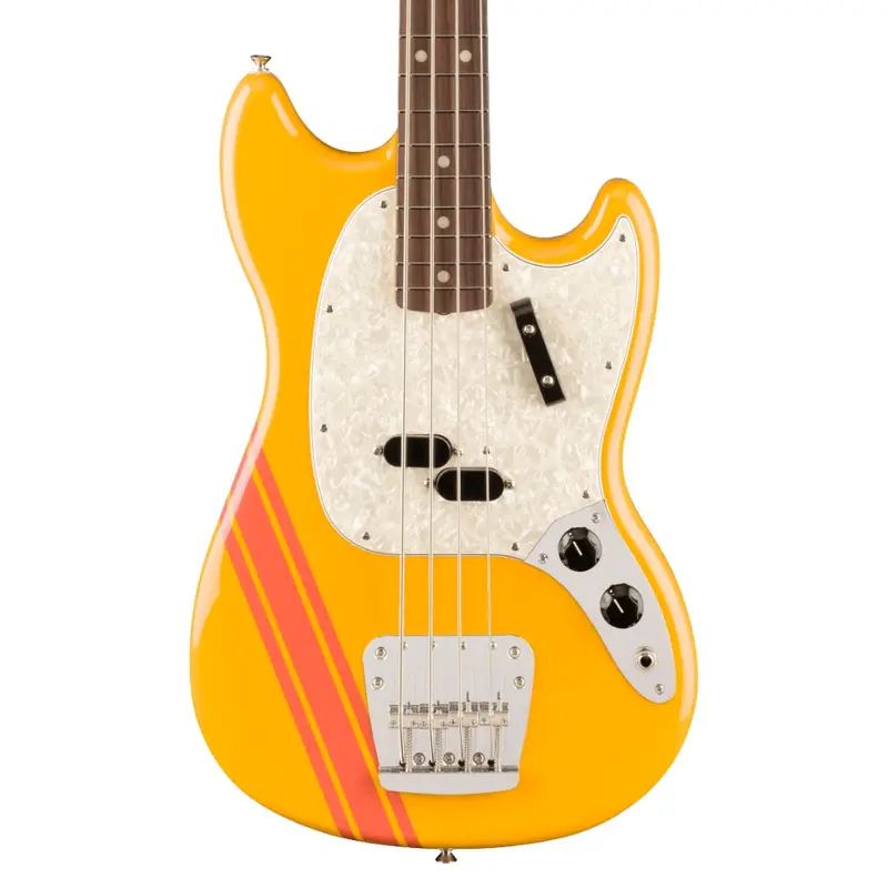 Fender Vintera II '70s Competition Mustang Bass, Rosewood Fingerboard, Competition Orange